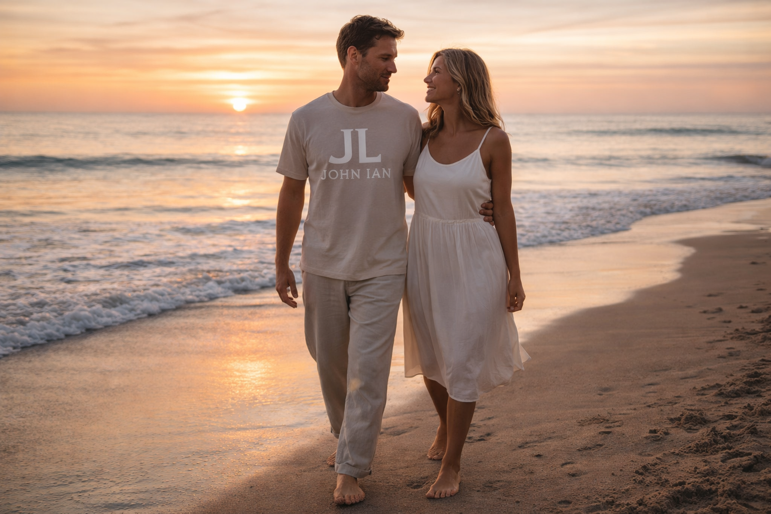 John Ian sunset walk
