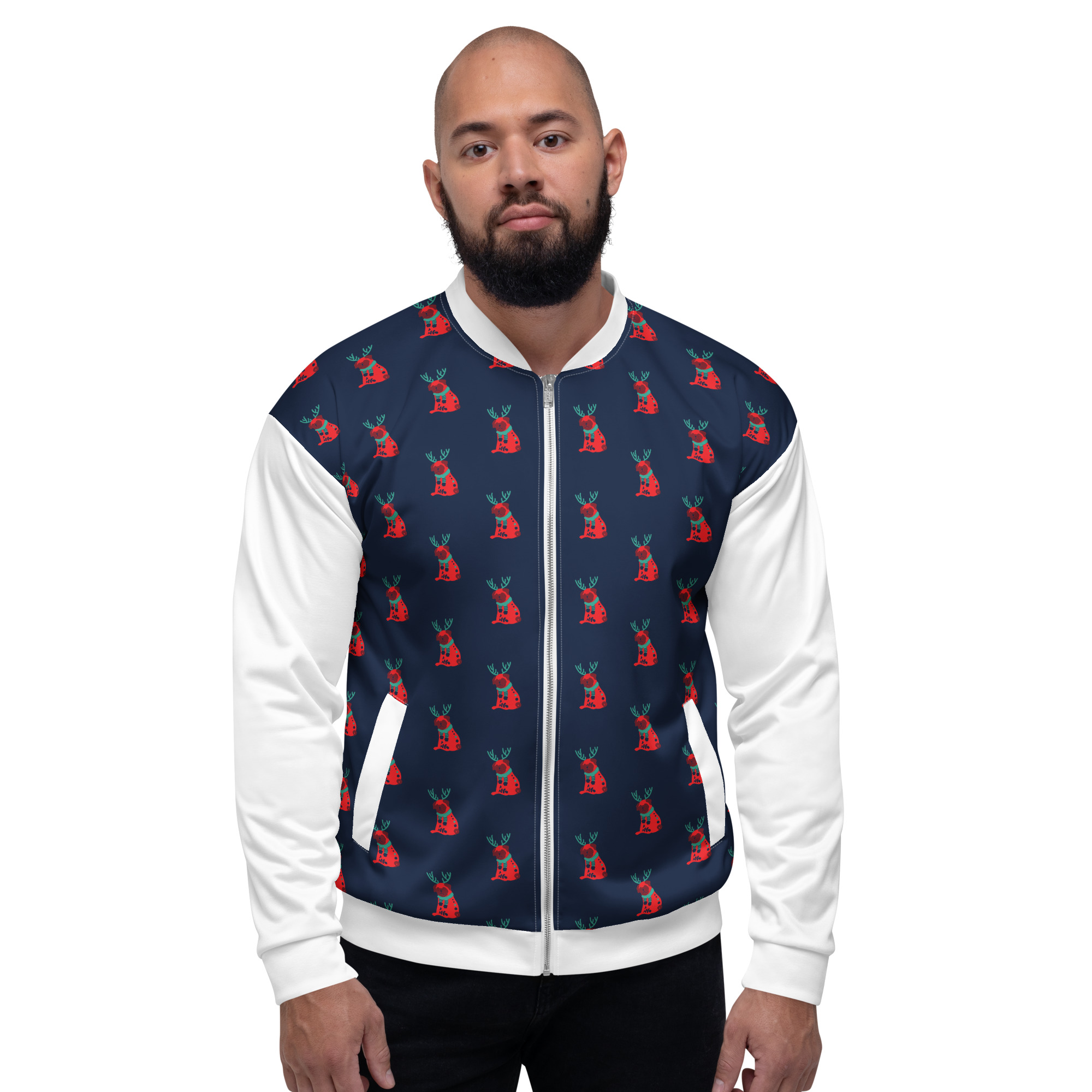 JOHN IAN Artist Series Bomber Jacket - Image 5
