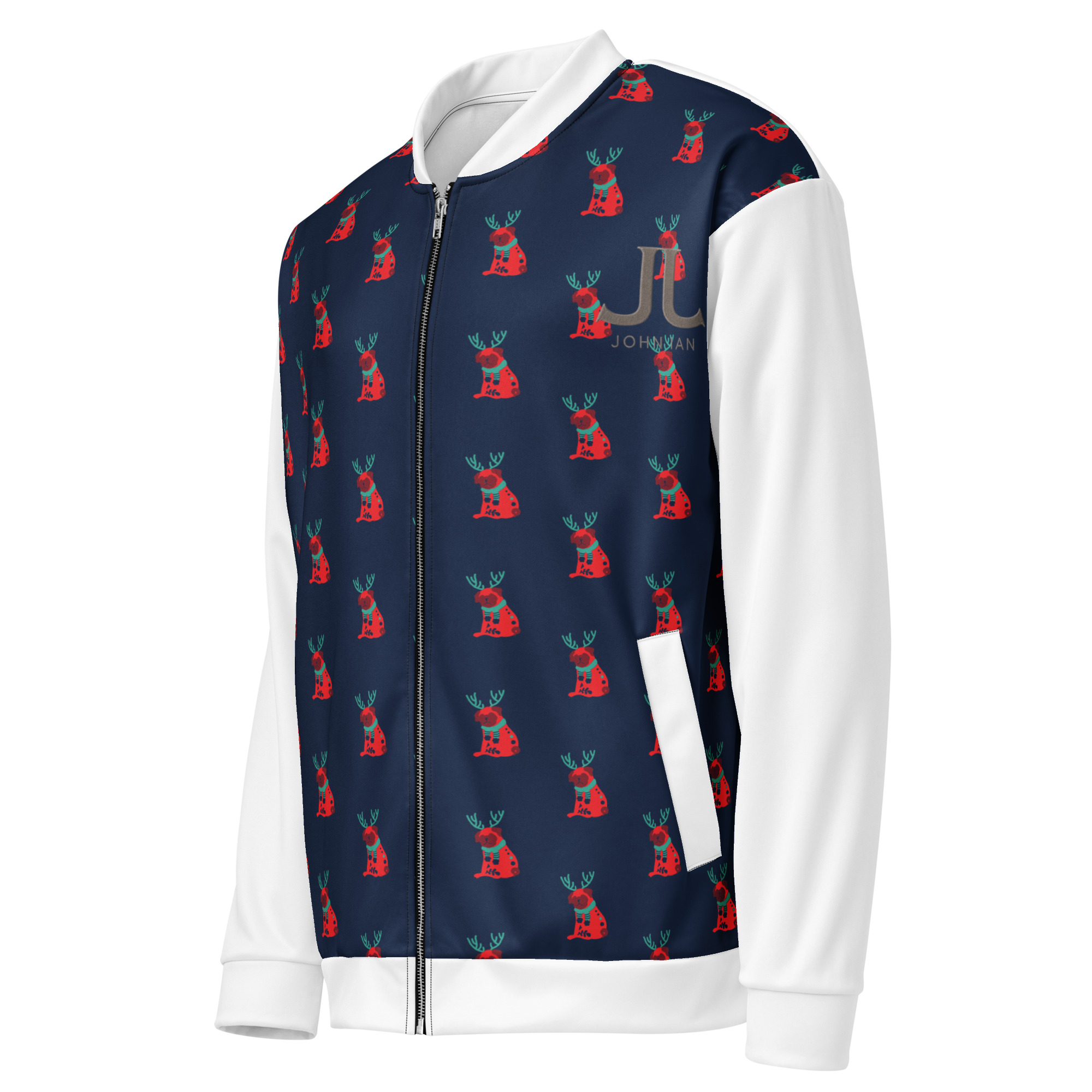 JOHN IAN Artist Series Bomber Jacket - Image 2