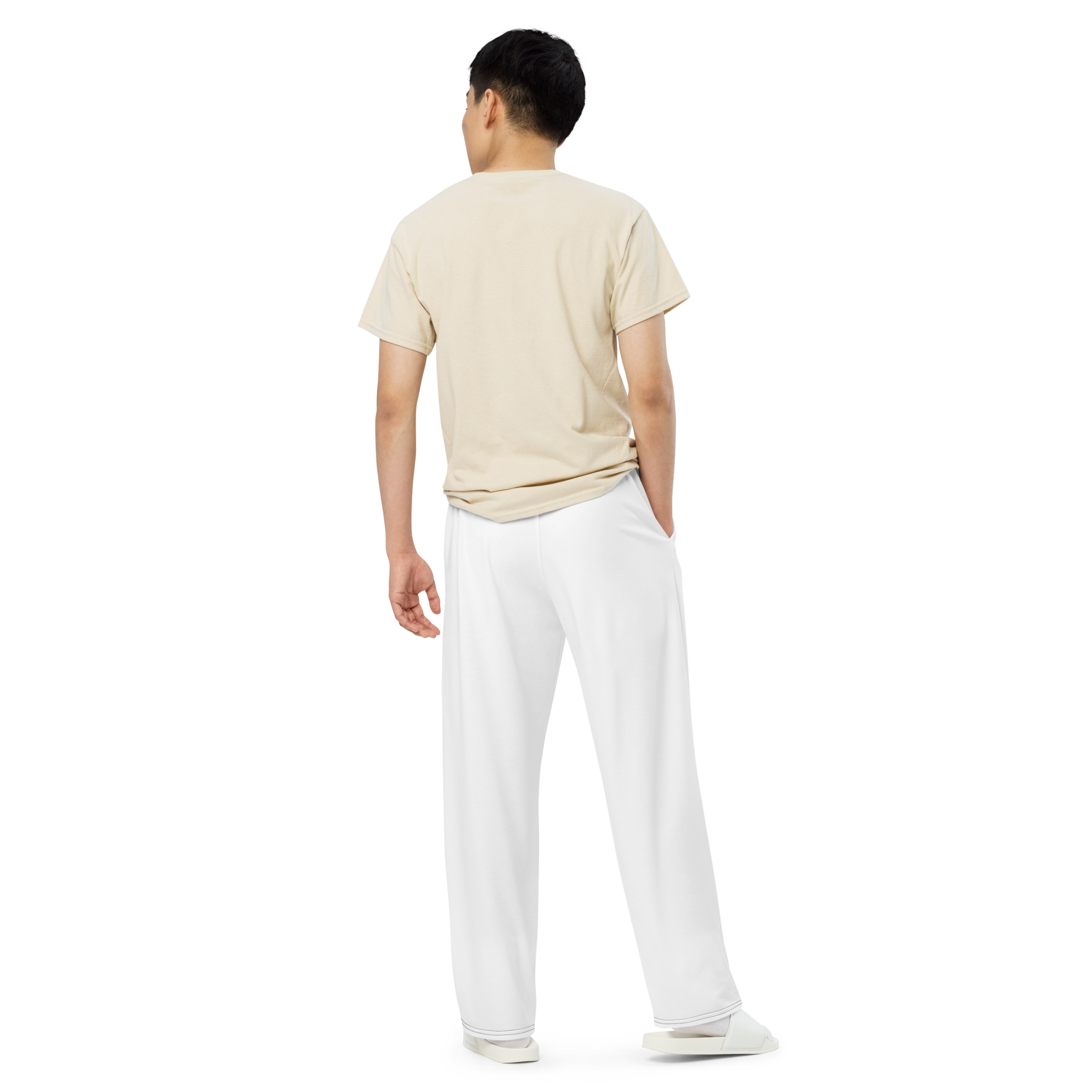 JOHN IAN Signature Wide-Leg Trousers - Image 4