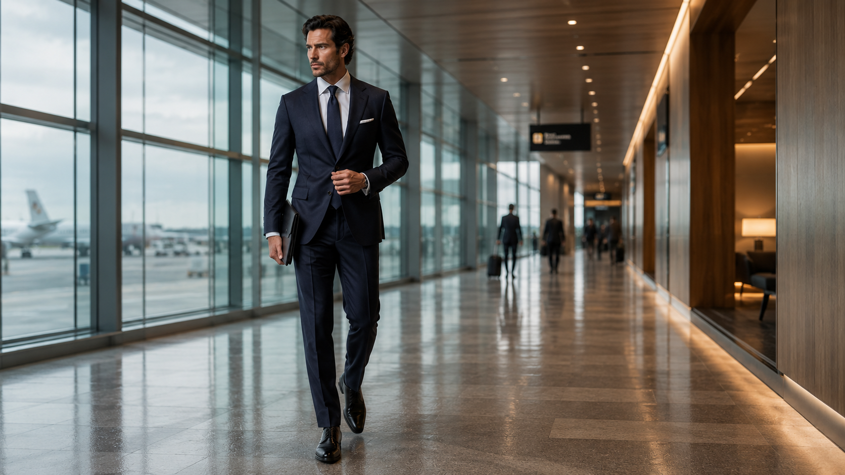 The Regent in motion at an airport