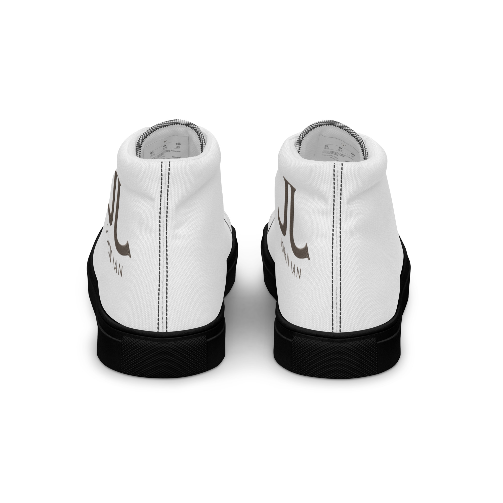 JOHN IAN Men’s high top canvas shoes - Image 3