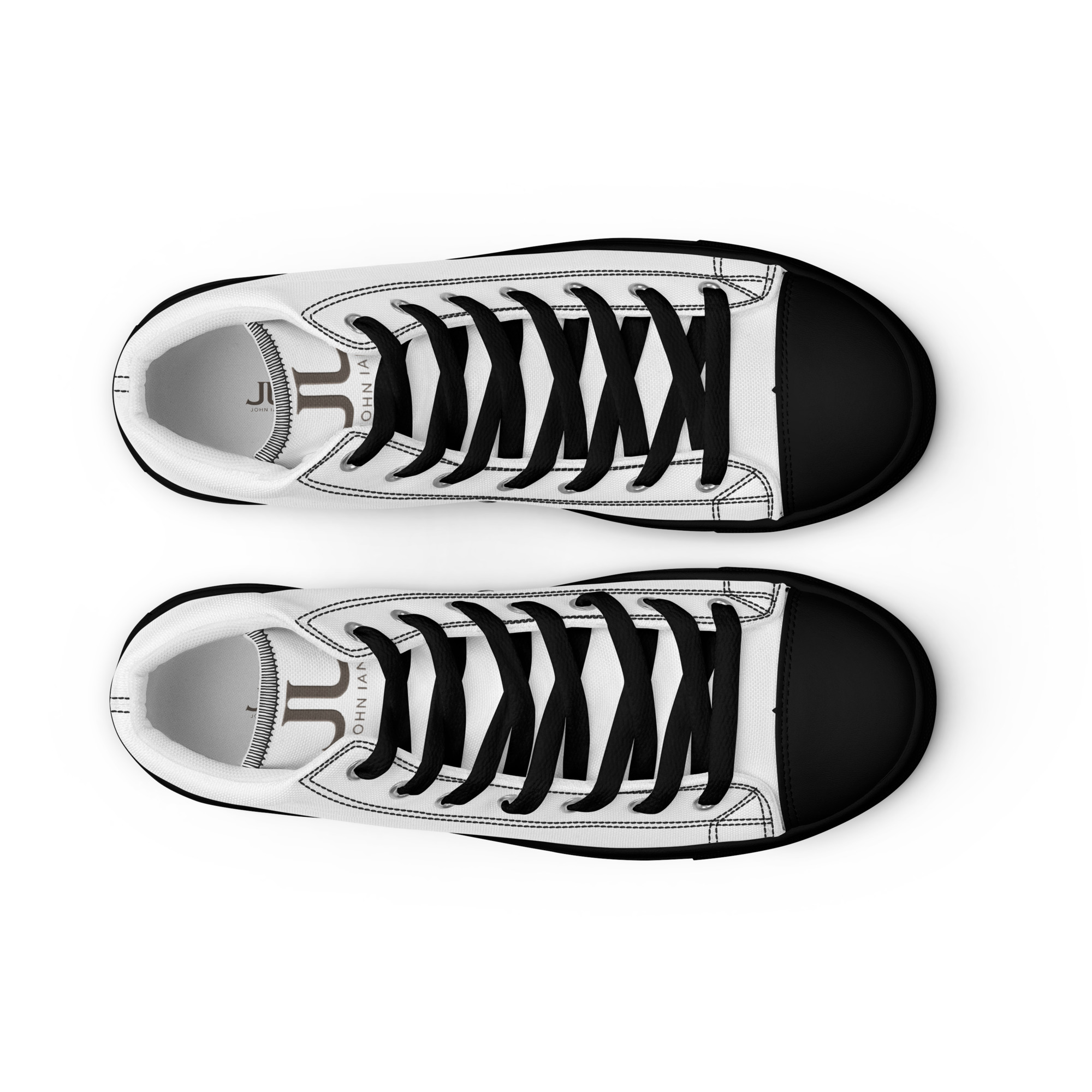 JOHN IAN Men’s high top canvas shoes - Image 2