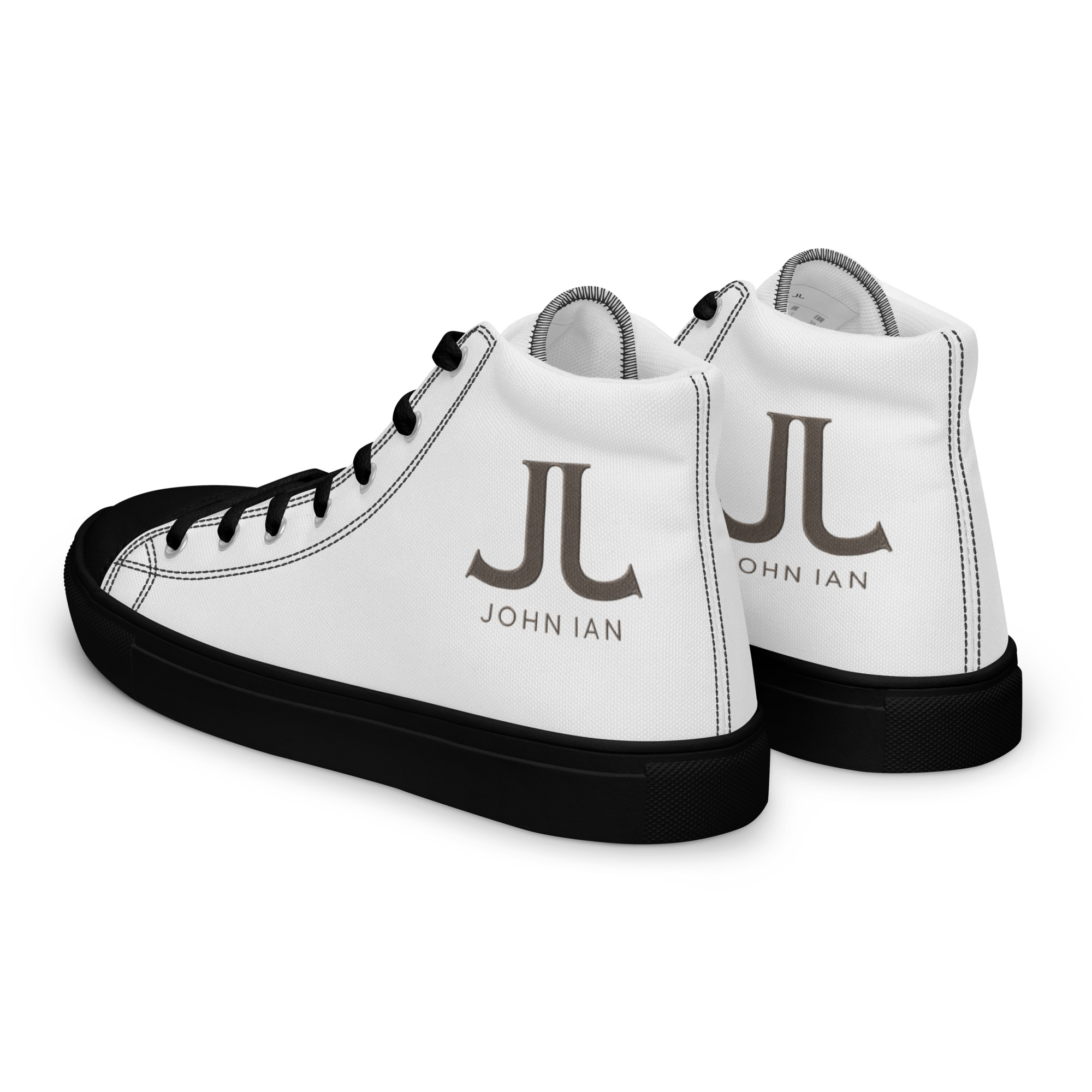 JOHN IAN Men’s high top canvas shoes - Image 4
