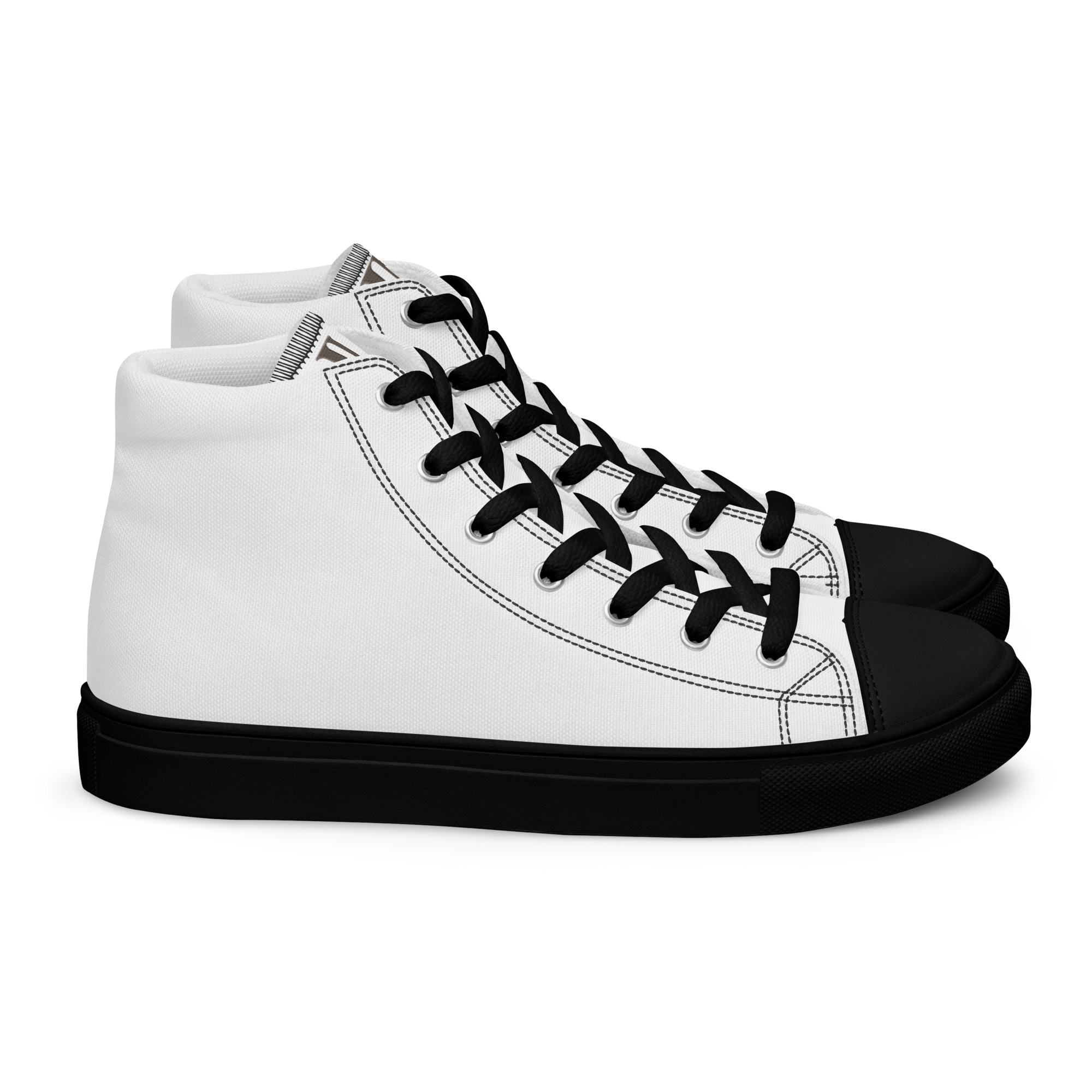 JOHN IAN Men’s high top canvas shoes - Image 9