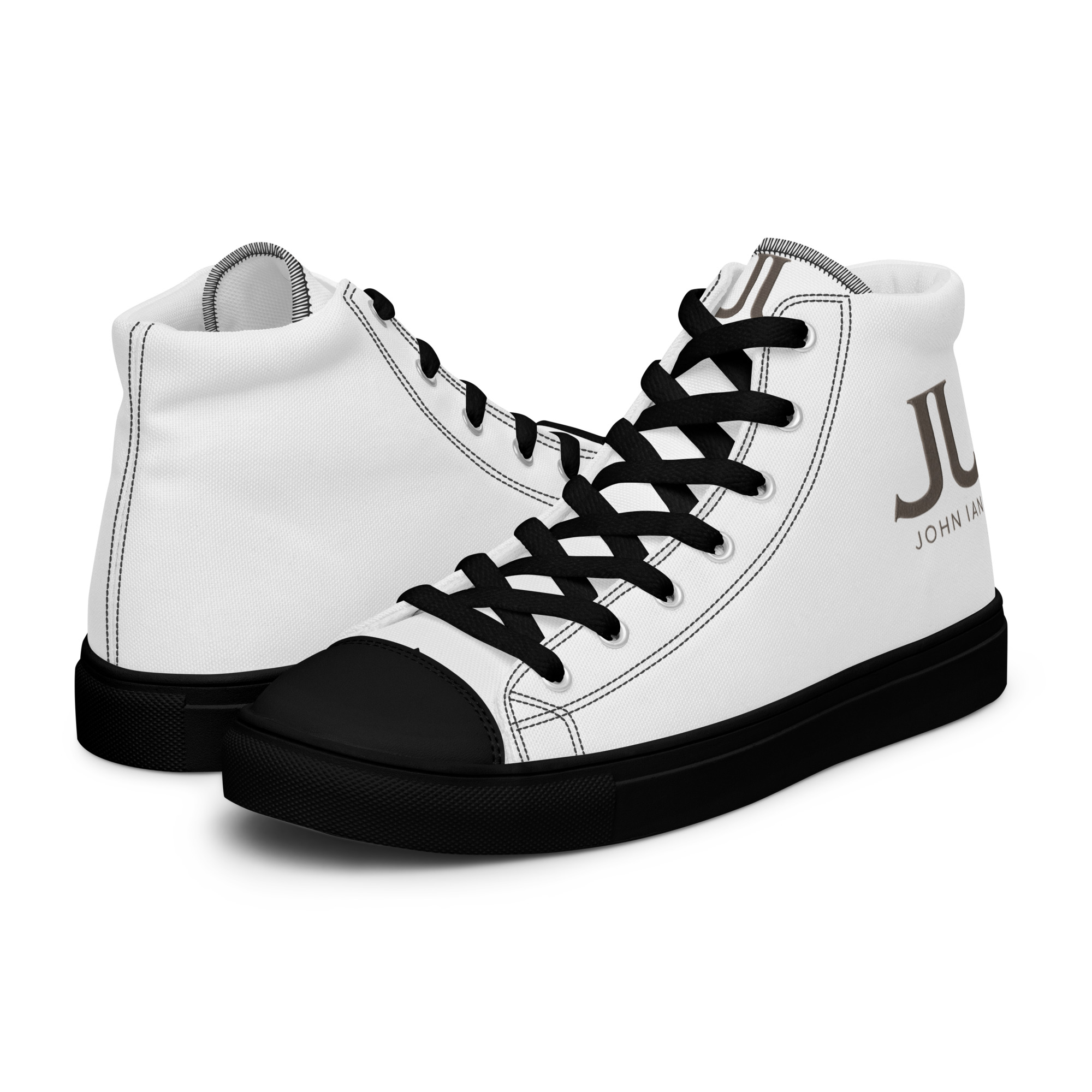 JOHN IAN Men’s high top canvas shoes - Image 9