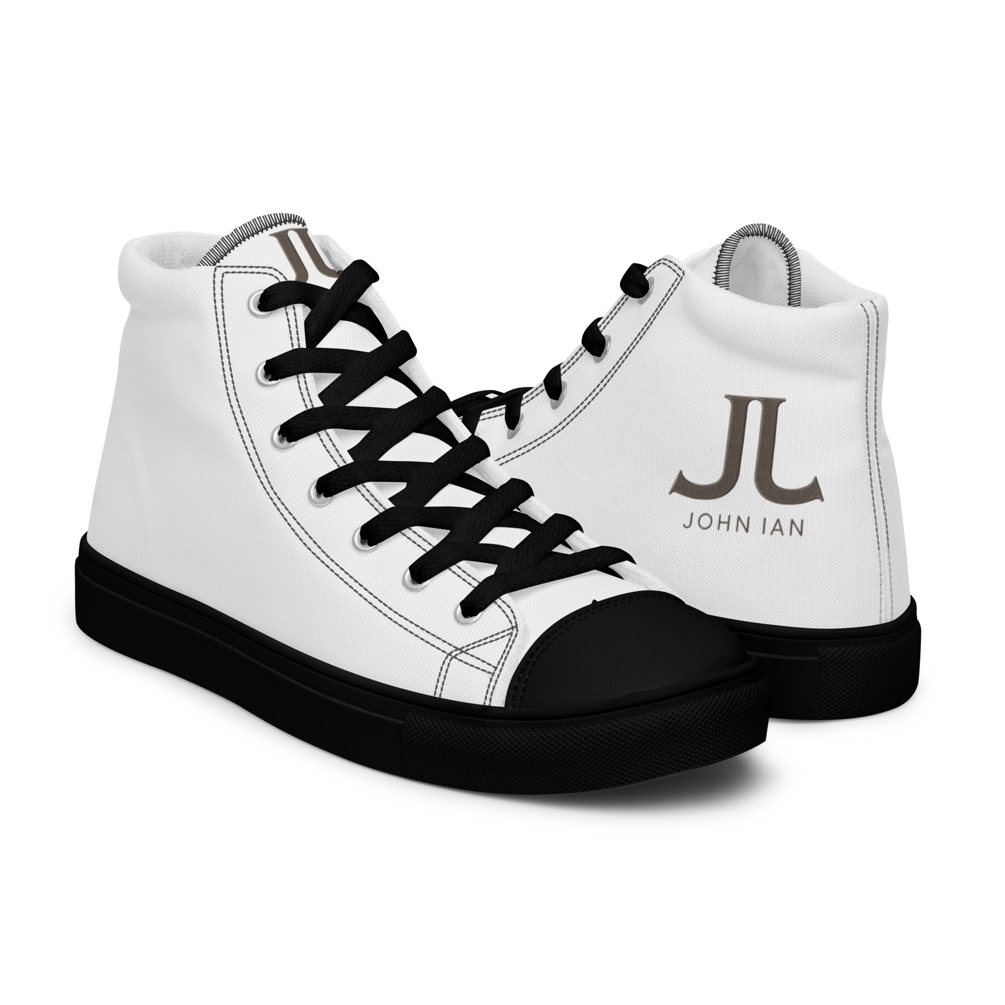 JOHN IAN Men’s high top canvas shoes - Image 10