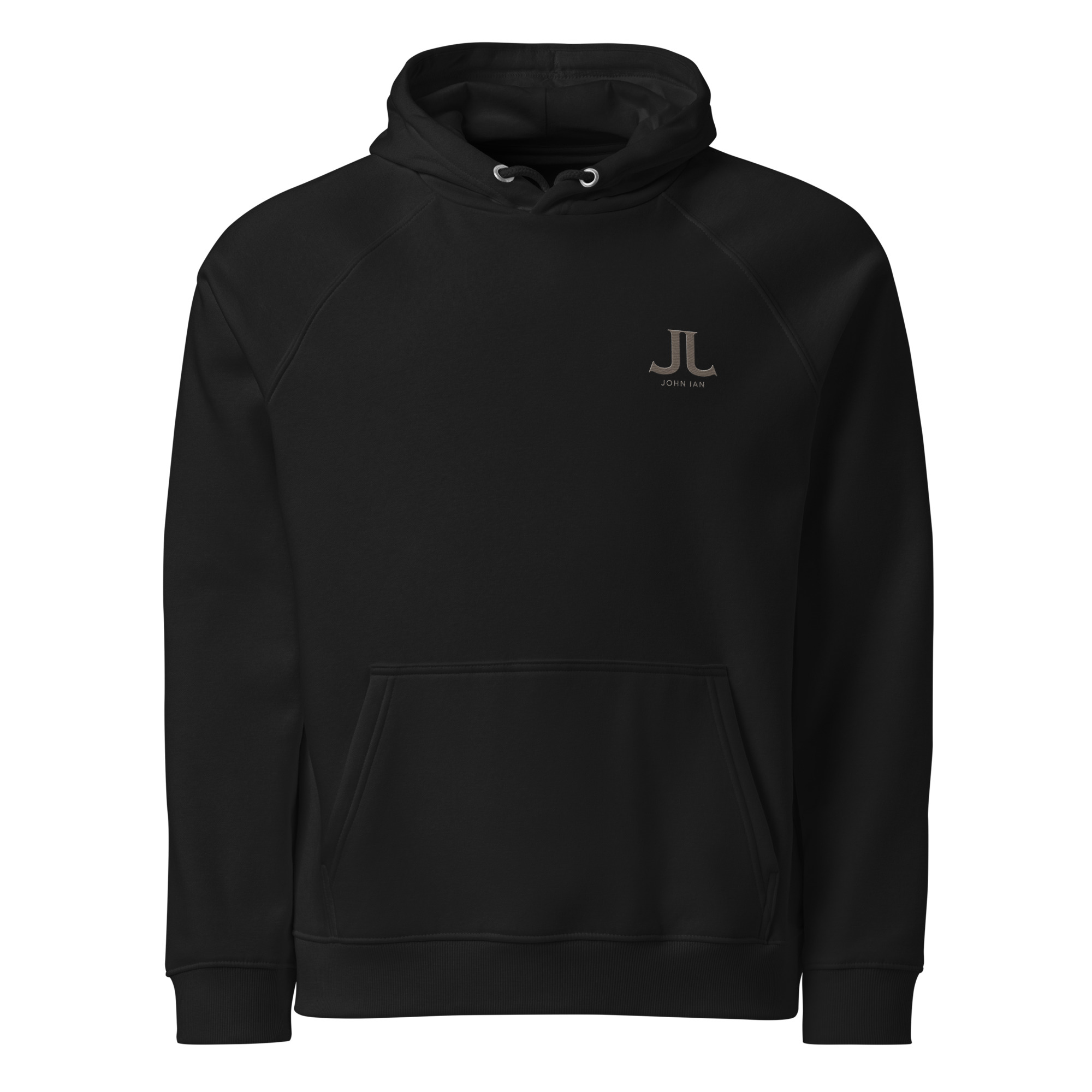 JOHN IAN Unisex eco raglan hoodie